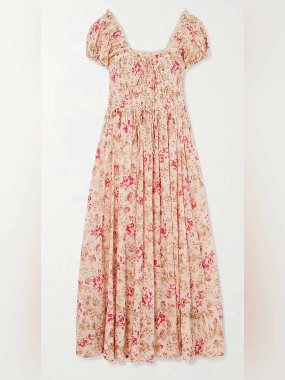 NWOT Doen Stanza Midi Dress in Fleur de Provence - Picture 2 of 4